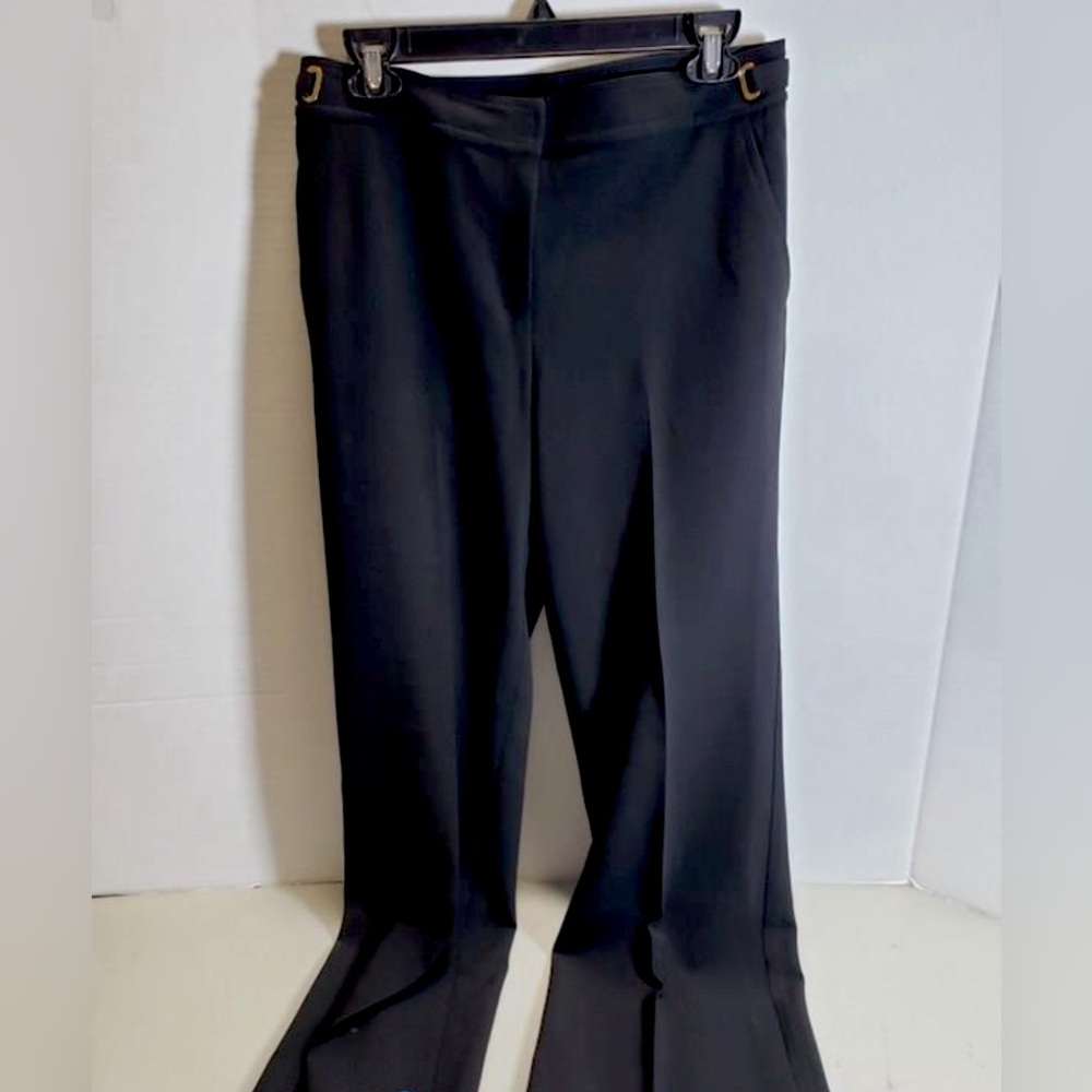 St. John black dress pants- straight leg.
